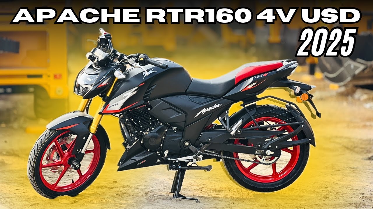 TVS Apache RTR 160 4V Bike: मार्केट में लॉन्च हुई TVS की सबसे क्लासिक बाइक, 160 cc सिंगल-सिलेंडर के साथ 114 किलोमीटर प्रति घंटे की टॉप स्पीड